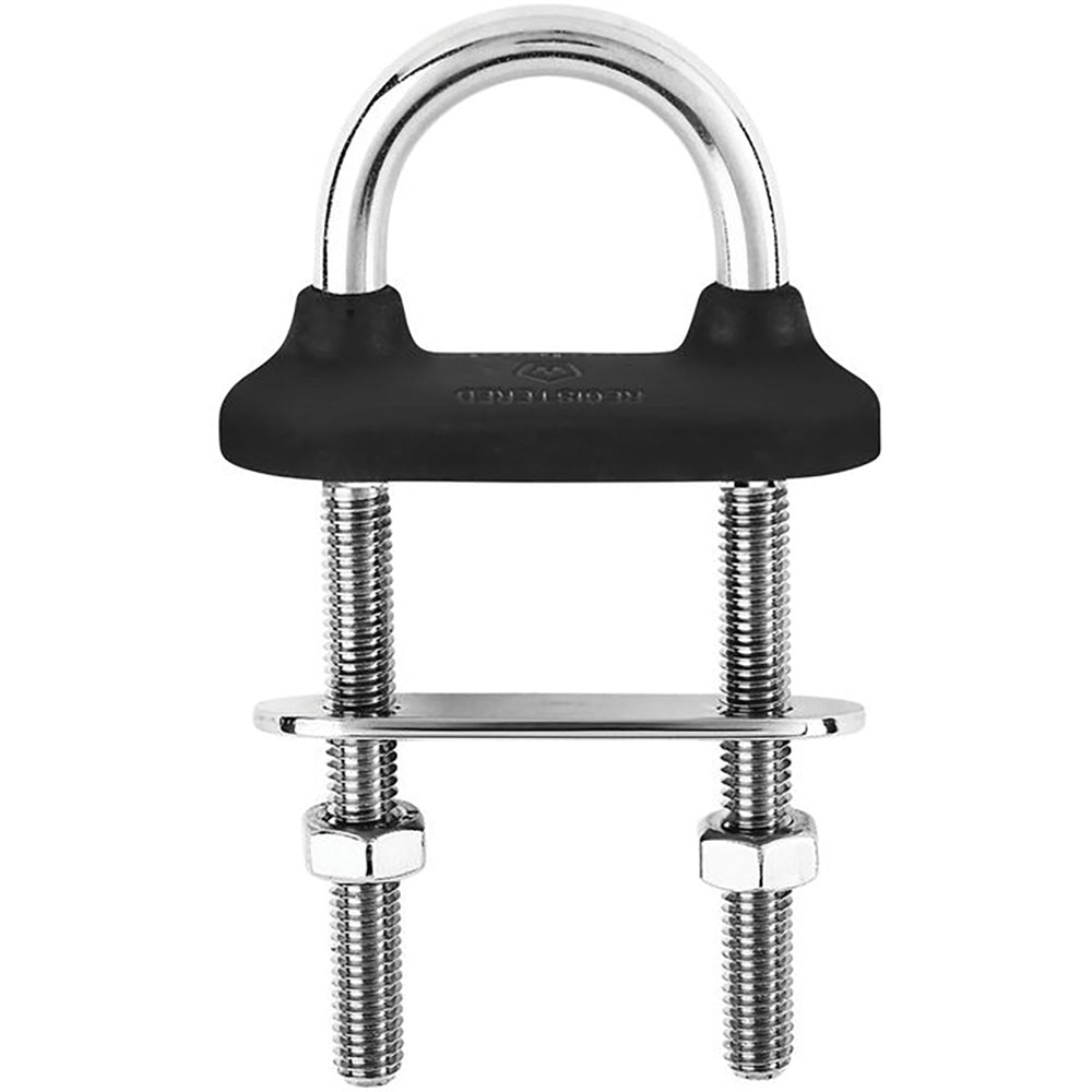 Wichard Black Watertight U-Bolt - 12mm Diameter - 15/32" - 130mm Length - 5-1/8" - Boat Gear USA