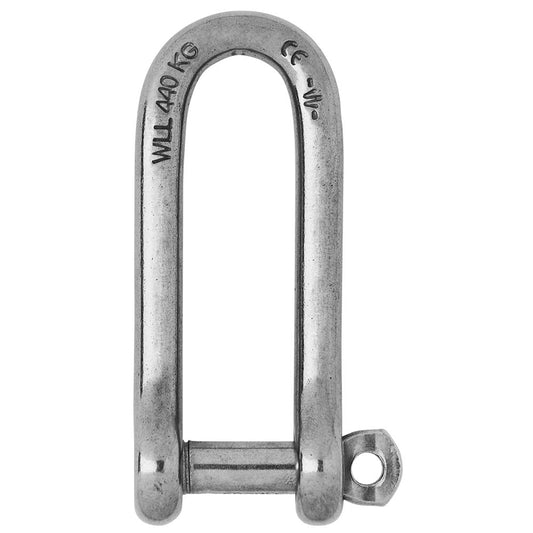 Wichard Captive Pin Long D Shackle - Diameter 8mm - 5/16" - Boat Gear USA