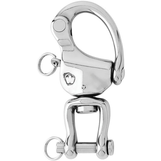 Wichard HR Snap Shackle With Clevis Pin Swivel - 120mm Length - 4-23/32" - Boat Gear USA