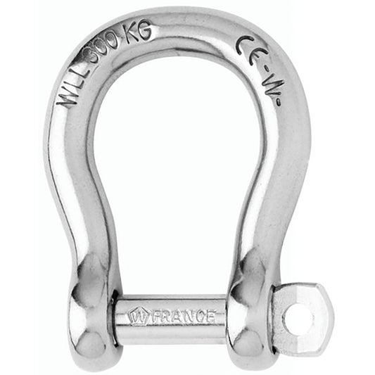 Wichard Not Self-Locking Bow Shackle - 20mm Diameter - 25/32" - Boat Gear USA