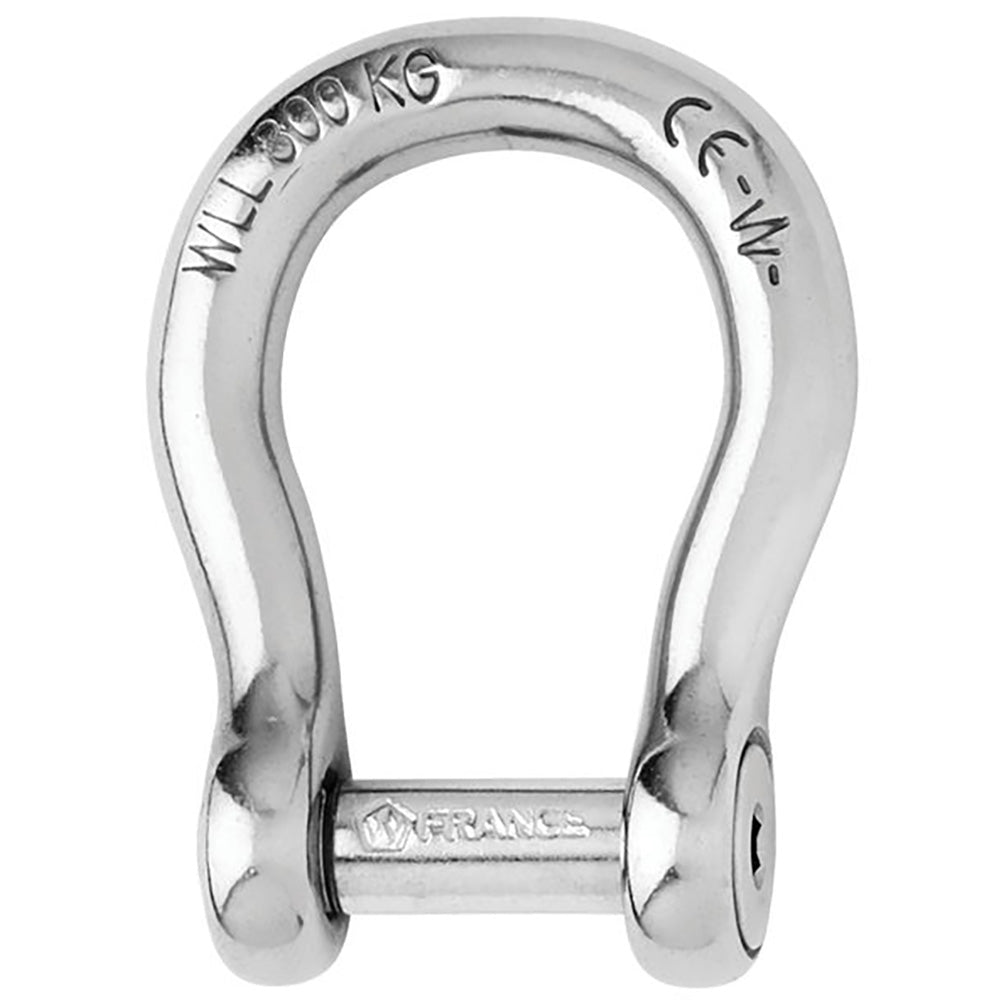 Wichard Self-Locking Allen Head Pin Bow Shackle - 10mm Diameter - 13/32" - Boat Gear USA