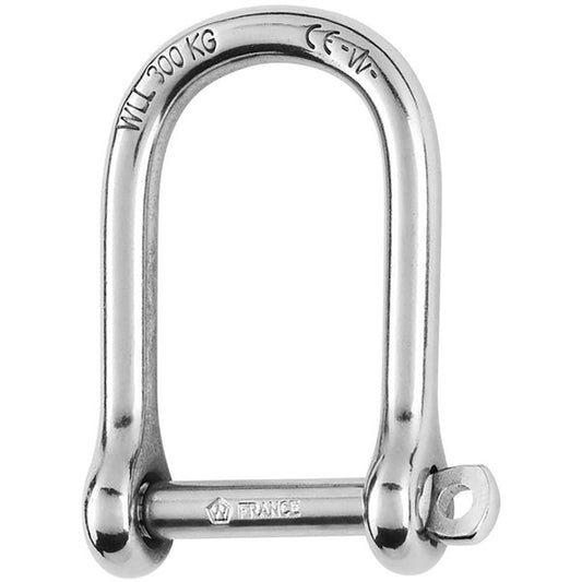 Wichard Self-Locking Large Opening Shackle - 10mm Diameter - 13/32" - Boat Gear USA