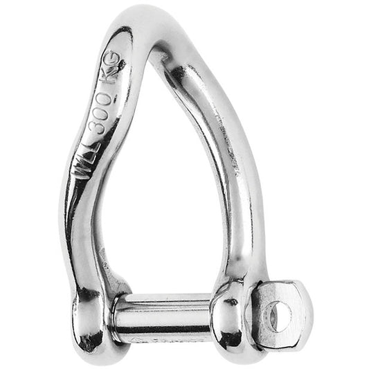 Wichard Self-Locking Twisted Shackle - 10mm Diameter - 13/32" - Boat Gear USA