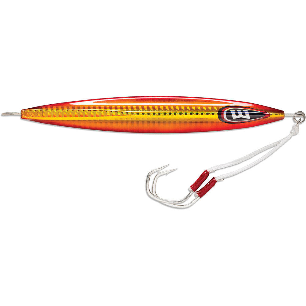 Williamson Kensaki 220 Jig - 6.75" - 7-3/4oz - Hot Sauce - Boat Gear USA