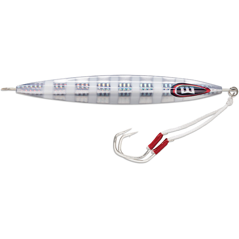 Williamson Kensaki 220 Jig - 6.75" - 7-3/4oz - Silver Blink - Boat Gear USA