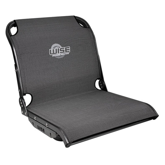 WISE SEATING - AERO X MESH MID BACK BOAT SEAT - 3374-1800 - Boat Gear USA