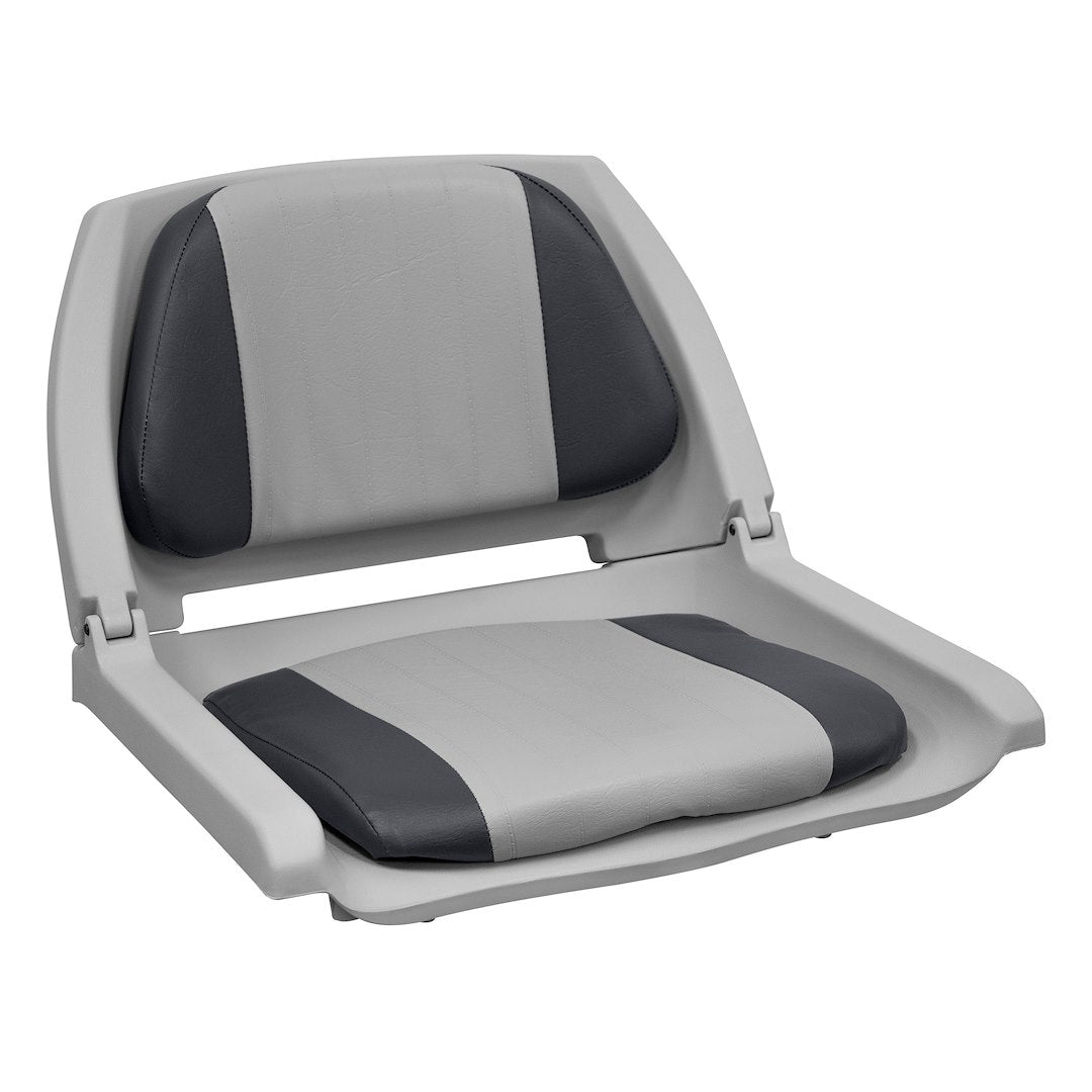 WISE SEATING - PADDED PLASTIC FOLD DOWN SEAT - 8WD139LS-012 - Boat Gear USA