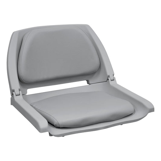 WISE SEATING - PADDED PLASTIC FOLD DOWN SEAT - 8WD139LS-717 - Boat Gear USA