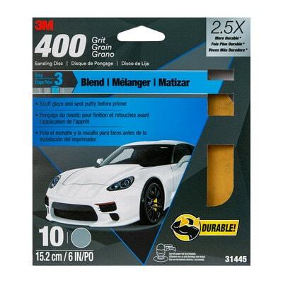 3M - 3M SANDING DISC WITH STIKIT ATTAC - 31445 - Boat Gear USA