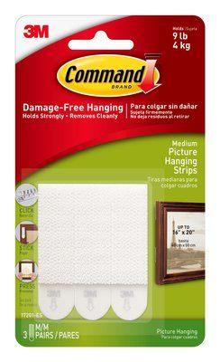 3M - COMMAND MEDIUM PICTURE HANGING - 17201-ES - Boat Gear USA