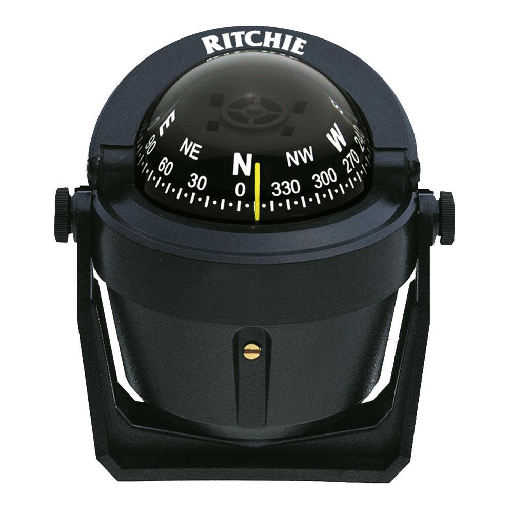 Ritchie B-51 Explorer Compass - Bracket Mount - Black - Boat Gear USA