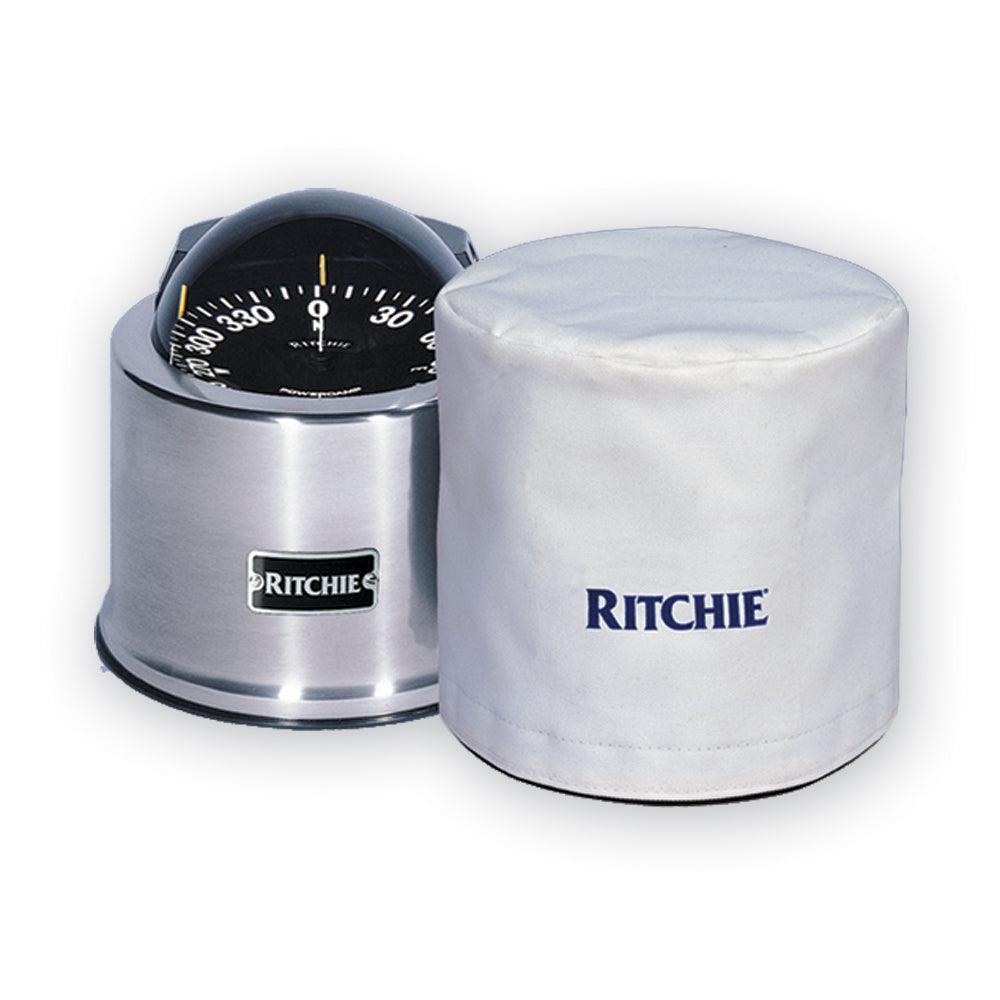 Ritchie GM-5-C 5" GlobeMaster Binnacle Mount Compass Cover - White - Boat Gear USA