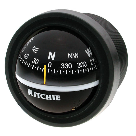 Ritchie V-57.2 Explorer Compass - Dash Mount - Black - Boat Gear USA