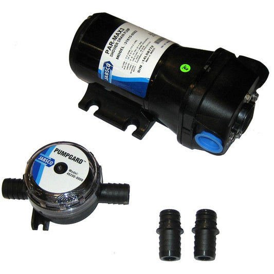 Jabsco PAR-Max 3 Shower Drain Pump 12V 3.5 GPM - Boat Gear USA