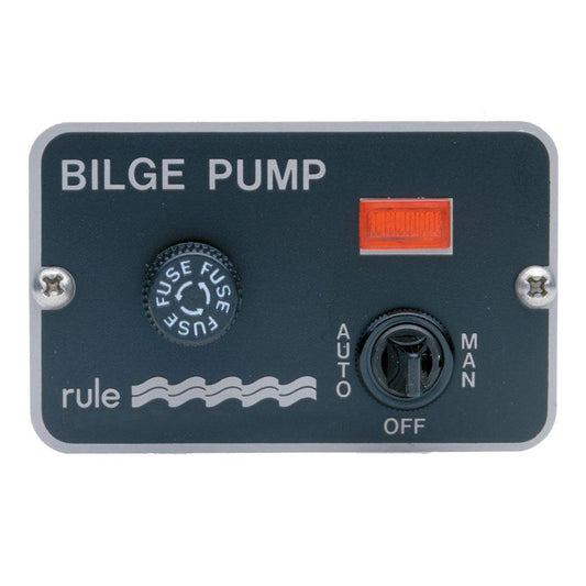 Rule Deluxe 3-Way Panel Lighted Switch - Boat Gear USA