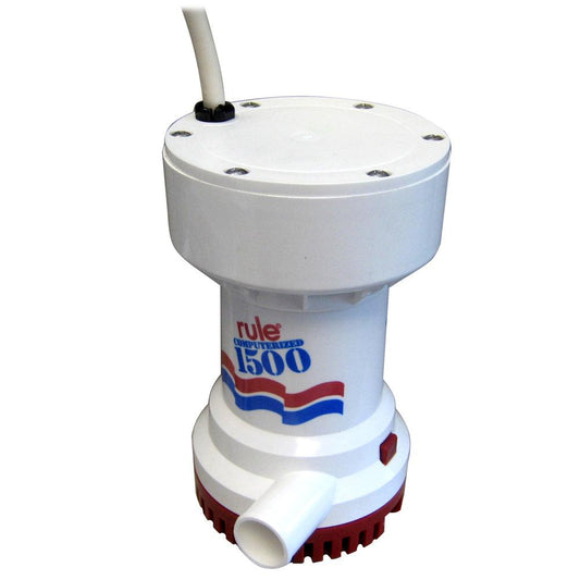 Rule 1500 G.P.H. Automatic Bilge Pump - Boat Gear USA