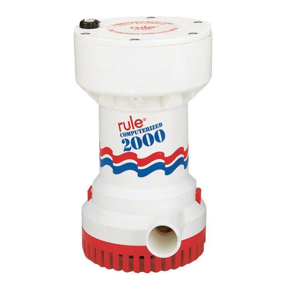 Rule 2000 G.P.H. Automatic Bilge Pump - Boat Gear USA