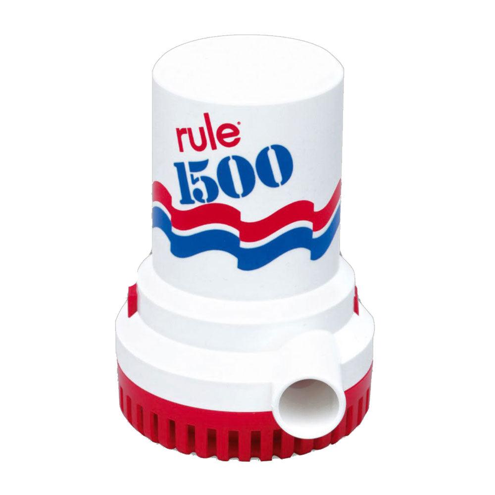 Rule 1500 GPH Non-Automatic Bilge Pump - 24v - Boat Gear USA