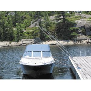 Dock Edge Premium Mooring Whips 2PC 16ft 20,000LBS up to 33ft - Boat Gear USA