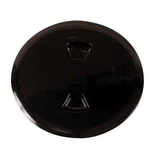 Beckson 5" Twist-Out Deck Plate - Black - Boat Gear USA