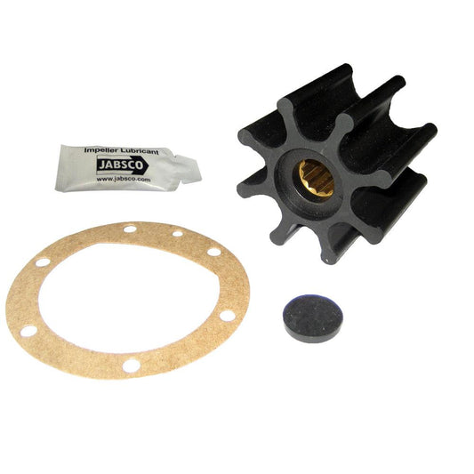 Jabsco Impeller Kit - 8 Blade - Nitrile - 2-9/16" Diameter - Spline Drive - Boat Gear USA