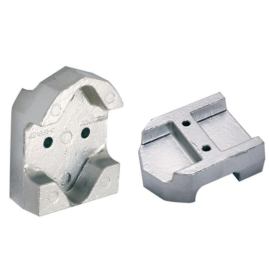 Tecnoseal Gimbal Block Anode - Aluminum - Boat Gear USA