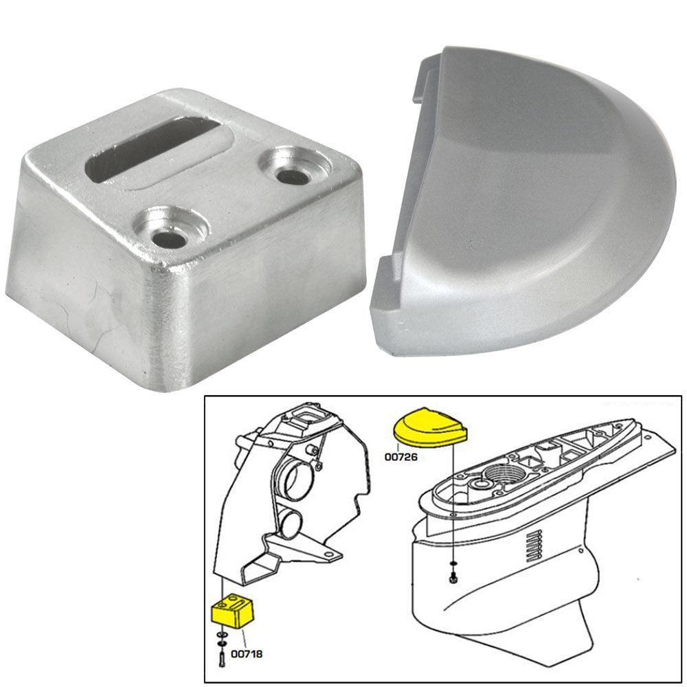 Tecnoseal Anode Kit w/Hardware - Volvo SX - Zinc - Boat Gear USA