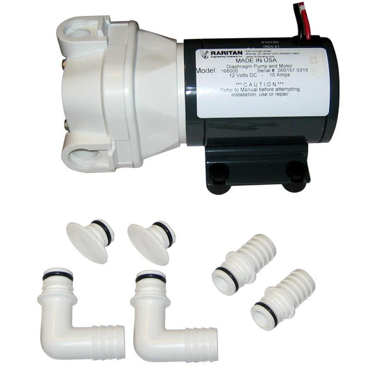 Raritan Diaphragm Intake Pump - 12v - Boat Gear USA