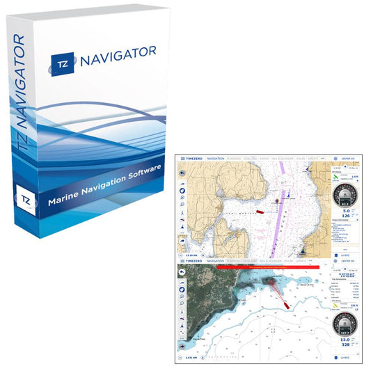 Nobeltec TZ Navigator Upgrade From Odyssey/Trident - Digital Download - Boat Gear USA