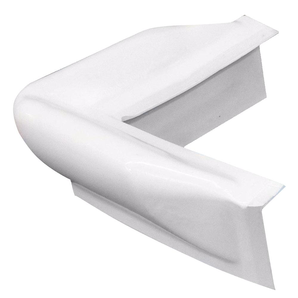 Dock Edge Dock Bumper Corner Dockguard - White - Boat Gear USA