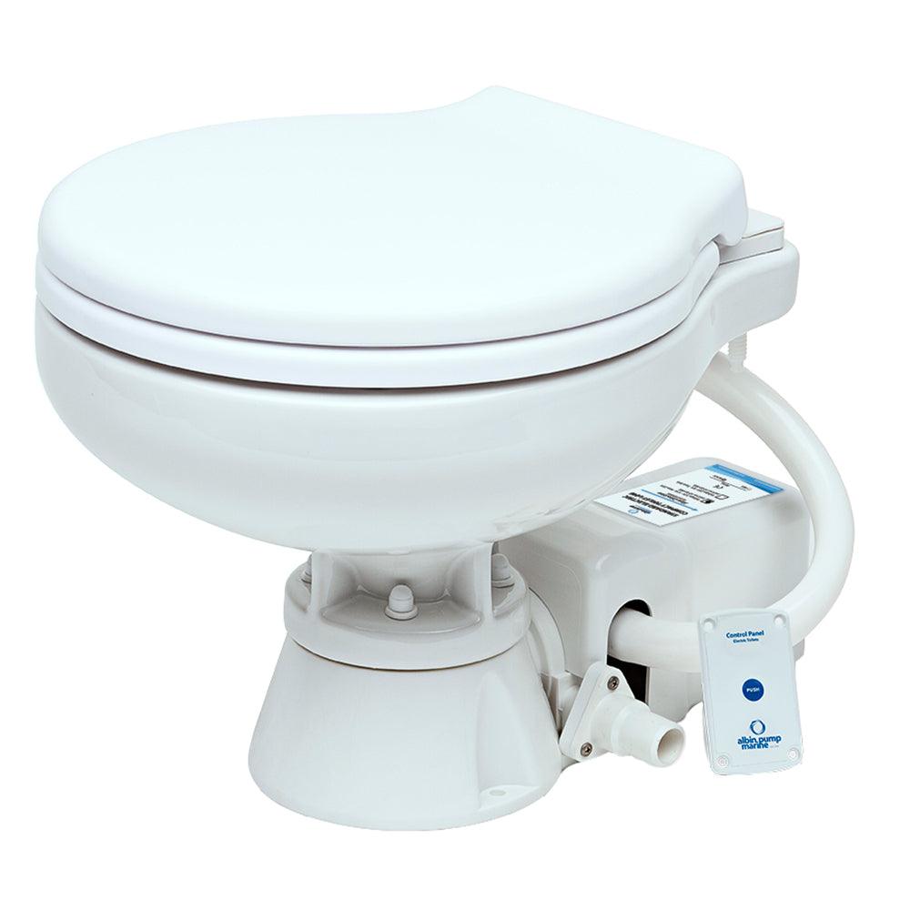 Albin Pump Marine Toilet Standard Electric EVO Compact Low - 24V - Boat Gear USA