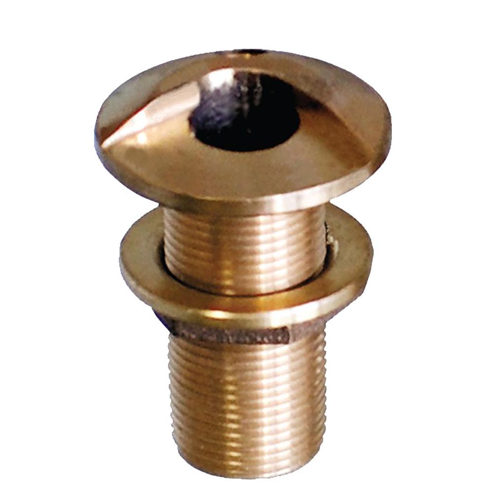 GROCO 3/4" Bronze High Speed Thru-Hull Fitting w/Nut - Boat Gear USA