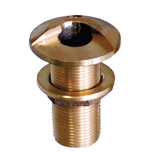 GROCO 2" Bronze High Speed Thru-Hull Fitting w/Nut - Boat Gear USA