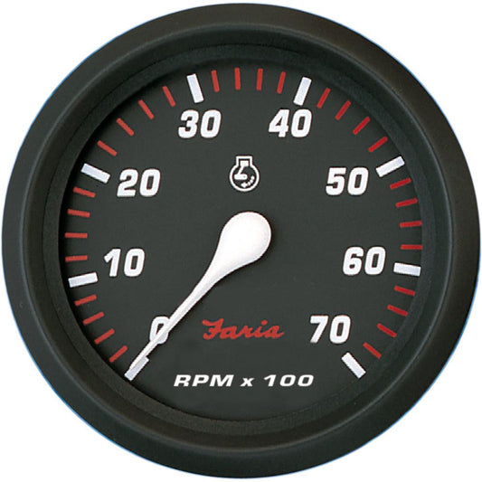 Faria Professional Red 4" Tachometer - 7,000 RPM - Boat Gear USA