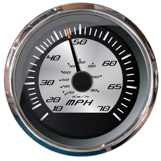 Faria Platinum 4" Speedometer - 70 MPH (Pitot) - Boat Gear USA