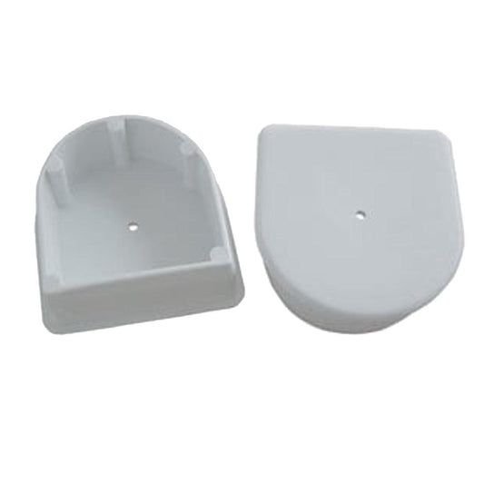 Dock Edge Large End Plug - White *2-Pack - Boat Gear USA