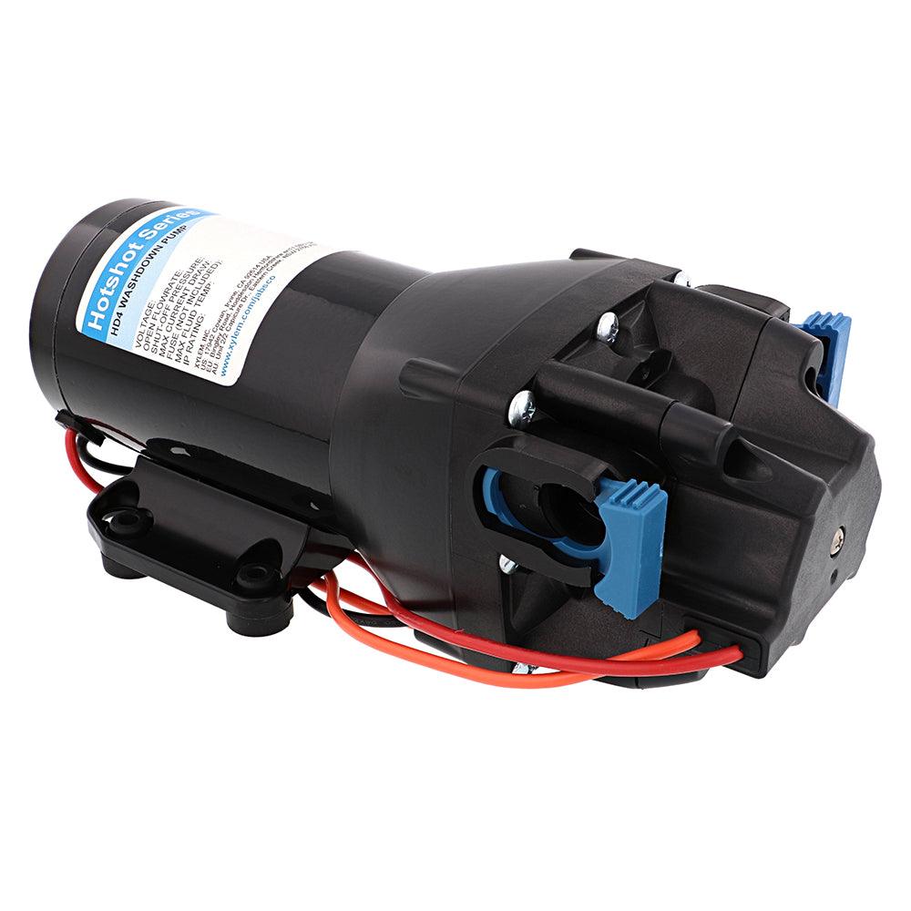 Jabsco HotShot HD4 Heavy Duty Washdown Pump w/25' HoseCoil - 12V - 4 GPM - 60 PSI - Boat Gear USA