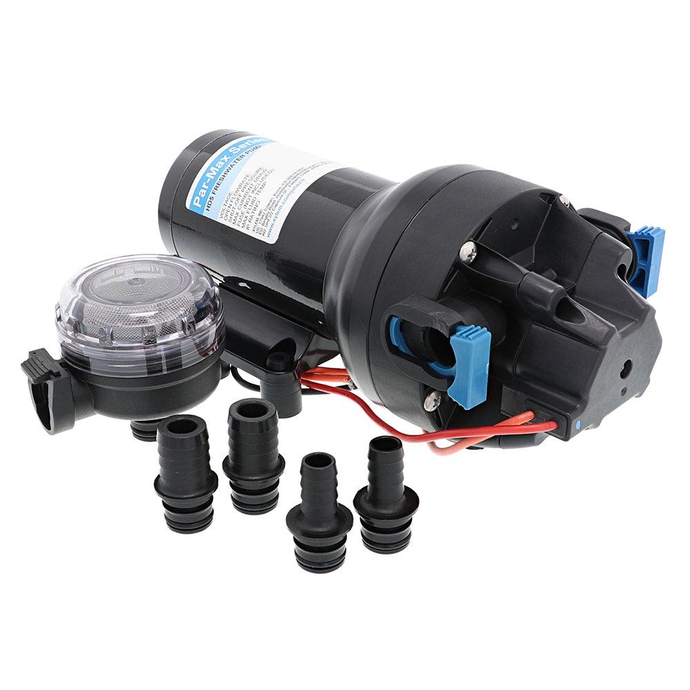 Jabsco Par-Max HD5 Heavy Duty Water Pressure Pump - 12V - 5 GPM - 40 PSI - Boat Gear USA