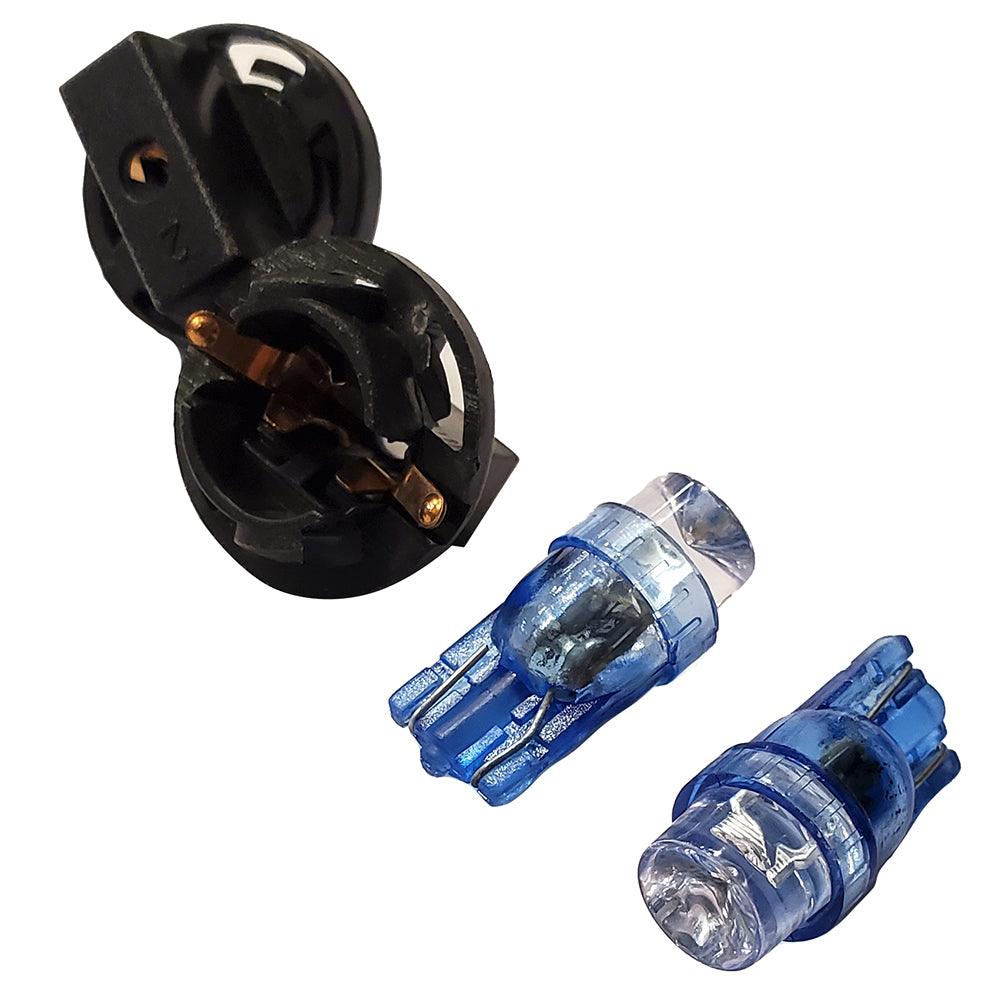 Faria Replacement Bulb f/4" Gauges - Blue - 2 Pack - Boat Gear USA