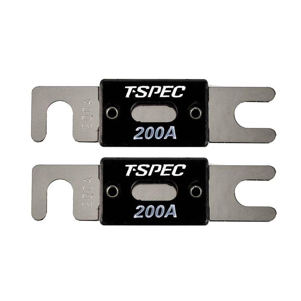 T-Spec V8 Series 200 AMP ANL Fuse - 2 Pack - Boat Gear USA