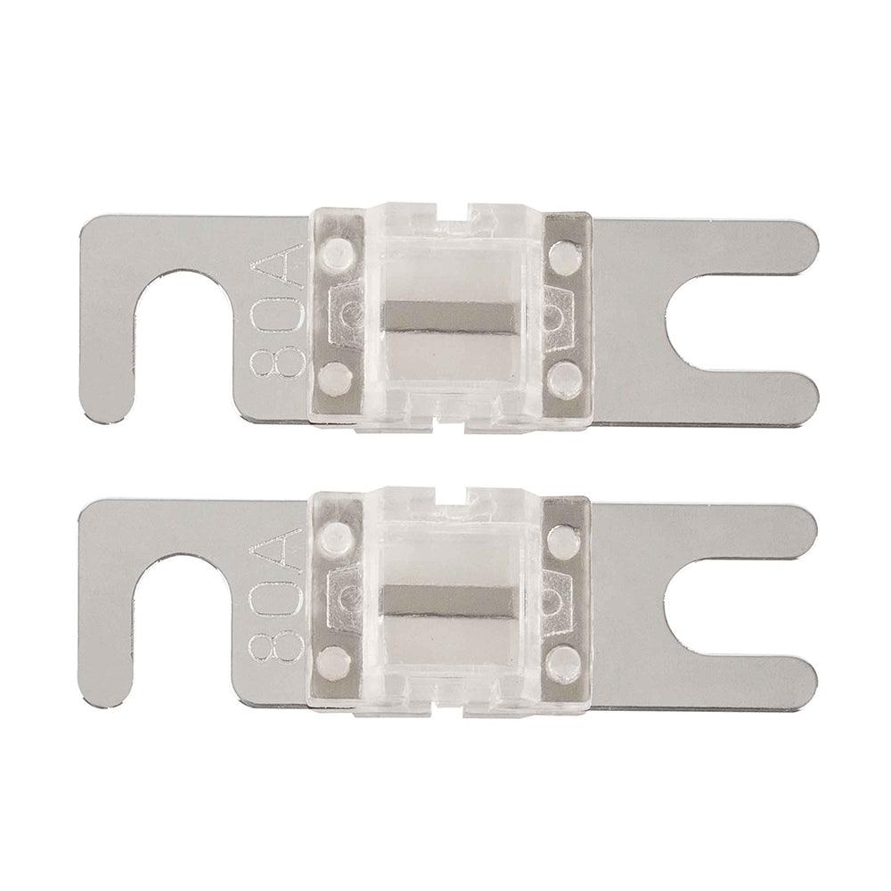 T-Spec V8 Series 80 AMP Mini-ANL Fuse - 2 Pack - Boat Gear USA