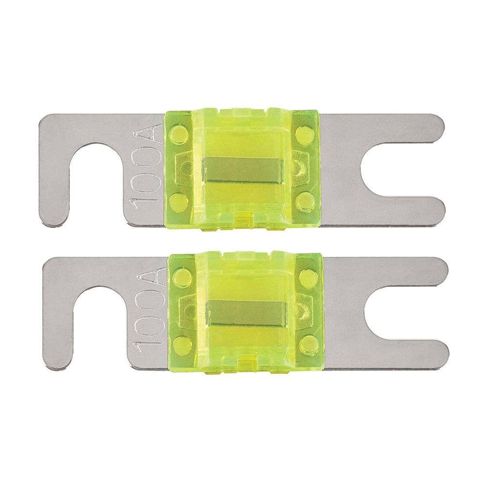 T-Spec V8 Series 100 AMP Mini-ANL Fuse - 2 Pack - Boat Gear USA