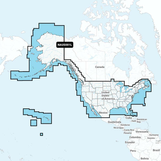 Navionics+ NAUS001L - U.S. & Coastal Canada - Boat Gear USA