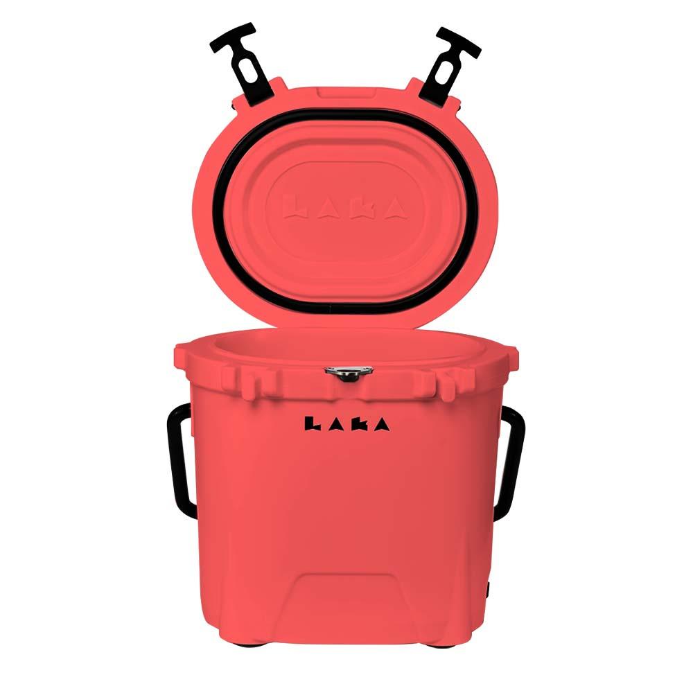 LAKA Coolers 20 Qt Cooler - Coral - Boat Gear USA