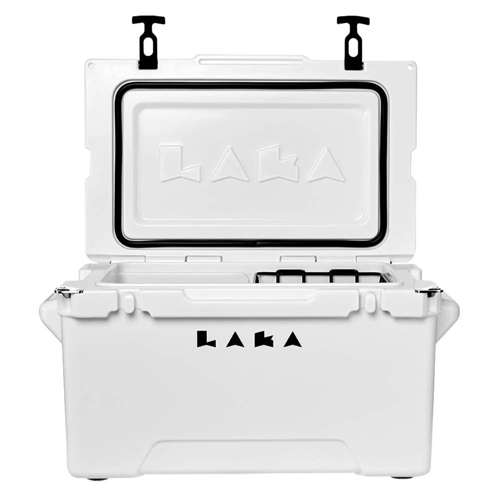 LAKA Coolers 45 Qt Cooler - White - Boat Gear USA