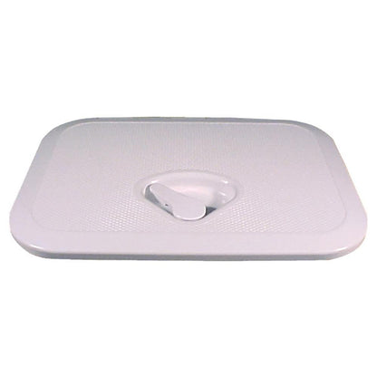 Beckson 11" x 15" Flush Hatch White - ASA Material - Acrylonitrile Styrene Acrylate - Boat Gear USA