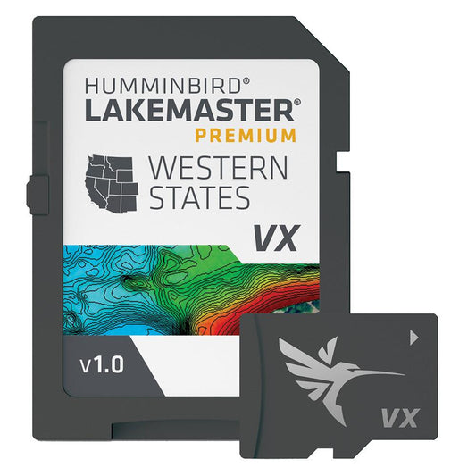 Humminbird LakeMaster® VX Premium - Western States - Boat Gear USA