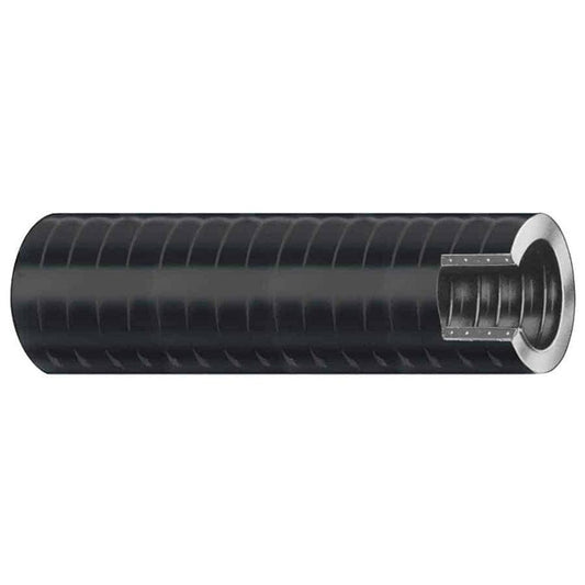 Trident Marine 1-1/2" x 50' VAC XHD Bilge & Live Well Hose - Hard PVC Helix - Black - Boat Gear USA