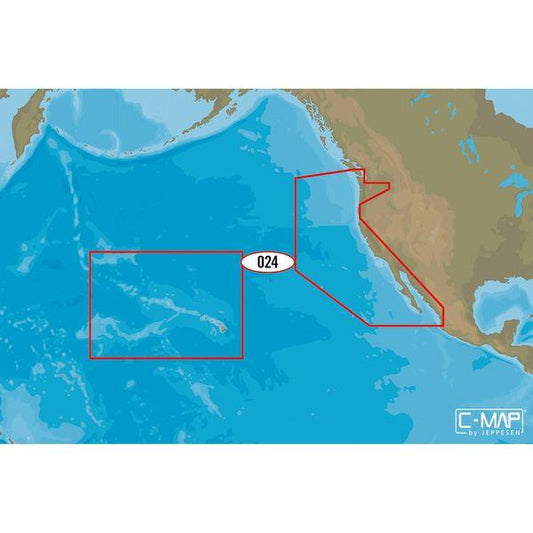 C-map M-na-d024 4d Microsd Usa West Coast And Hawaii - Boat Gear USA