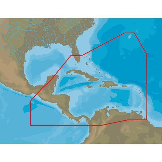 C-map M-na-d065 4d Microsd Caribbean & Central America - Boat Gear USA